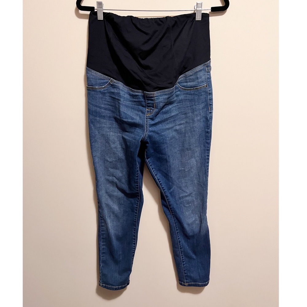 Isabel Maternity Skinny Crop Jeans 10